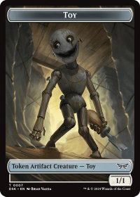 Toy Token - Duskmourn: House of Horror (DSK) #7 - Token Magic: The Gathering Trading Card