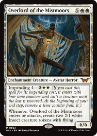 Overlord of the Mistmoors - Promo Pack: Duskmourn: House of Horror (PPDSK) #23p - Mythic Rare Magic: The Gathering Trading Card