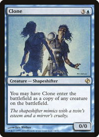 Clone - Duel Decks: Venser vs. Koth (DDI) #14 - Rare Magic: The Gathering Trading Card