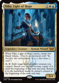 Niko, Light of Hope - Promo Pack: Duskmourn: House of Horror (PPDSK) #224p - Mythic Rare Magic: The Gathering Trading Card