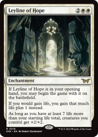Leyline of Hope - Promo Pack: Duskmourn: House of Horror (PPDSK) #18p - Rare Magic: The Gathering Trading Card