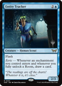 Entity Tracker (0053) - Promo Pack: Duskmourn: House of Horror (PPDSK) #53p - Rare Magic: The Gathering Trading Card