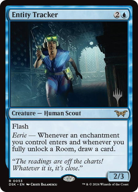 Entity Tracker (0053) - Promo Pack: Duskmourn: House of Horror Magic: The Gathering trading card