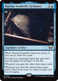 Marina Vendrell's Grimoire - Promo Pack: Duskmourn: House of Horror (PPDSK) #64p - Rare Magic: The Gathering Trading Card