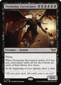 Doomsday Excruciator - Promo Pack: Duskmourn: House of Horror (PPDSK) #94p - Rare Magic: The Gathering Trading Card
