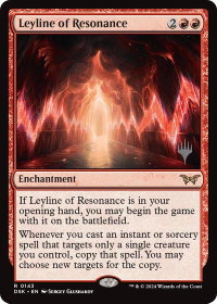 Leyline of Resonance - Promo Pack: Duskmourn: House of Horror (PPDSK) #143p - Rare Magic: The Gathering Trading Card