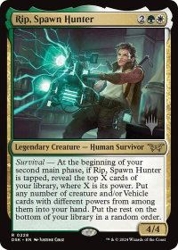 Rip, Spawn Hunter - Promo Pack: Duskmourn: House of Horror (PPDSK) #228p - Rare Magic: The Gathering Trading Card