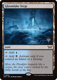 Gloomlake Verge - Promo Pack: Duskmourn: House of Horror (PPDSK) #260p - Rare Magic: The Gathering Trading Card