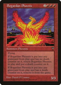 Bogardan Phoenix - Visions (VIS) #76 - Rare Magic: The Gathering Trading Card