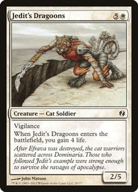 Jedit's Dragoons - Duel Decks: Venser vs. Koth (DDI) #20 - Common Magic: The Gathering Trading Card