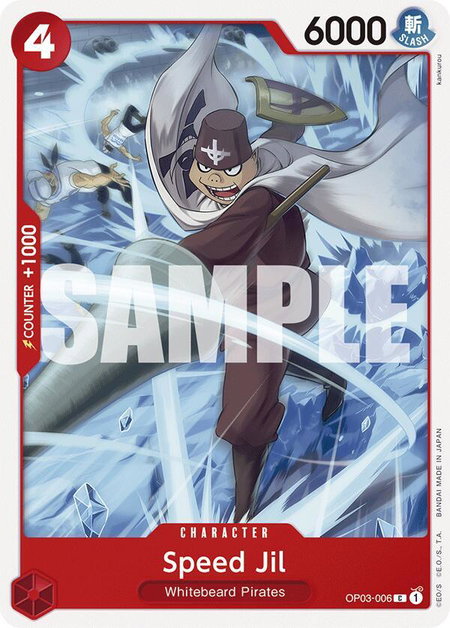 Speed Jil - Starter Deck 15: RED Edward.Newgate One Piece trading card