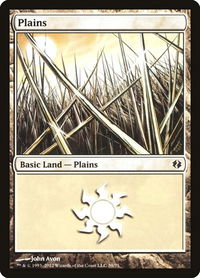 Plains (38) - Duel Decks: Venser vs. Koth (DDI) #38 - Land Magic: The Gathering Trading Card