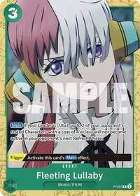 Fleeting Lullaby - Starter Deck 16: GREEN Uta (ST-16) #P-057 - Promo One Piece Trading Card