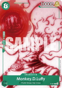 Monkey.D.Luffy (P-061) - Starter Deck 16: GREEN Uta (ST-16) #P-061 - Promo One Piece Trading Card