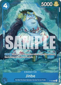 Jinbe - Starter Deck 17: BLUE Donquixote Doflamingo (ST-17) #P-030 - Promo One Piece Trading Card