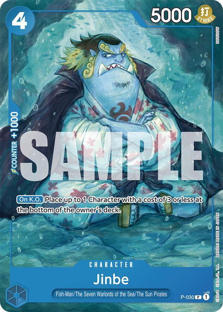 Jinbe - Starter Deck 17: BLUE Donquixote Doflamingo One Piece trading card