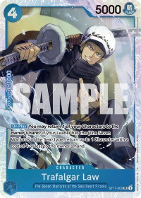 Trafalgar Law (ST17-002) - Starter Deck 17: BLUE Donquixote Doflamingo (ST-17) #ST17-002 - Super Rare One Piece Trading Card