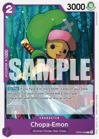Chopa-Emon - Starter Deck 18: PURPLE Monkey.D.Luffy (ST-18) #OP05-068 - Common One Piece Trading Card
