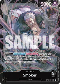 Smoker (OP02-093) - Starter Deck 19: BLACK Smoker (ST-19) #OP02-093 - Leader One Piece Trading Card