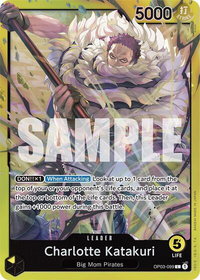 Charlotte Katakuri (OP03-099) - Starter Deck 20: YELLOW Charlotte Katakuri (ST-20) #OP03-099 - Leader One Piece Trading Card