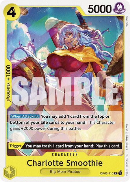 Charlotte Smoothie - Starter Deck 20: YELLOW Charlotte Katakuri One Piece trading card