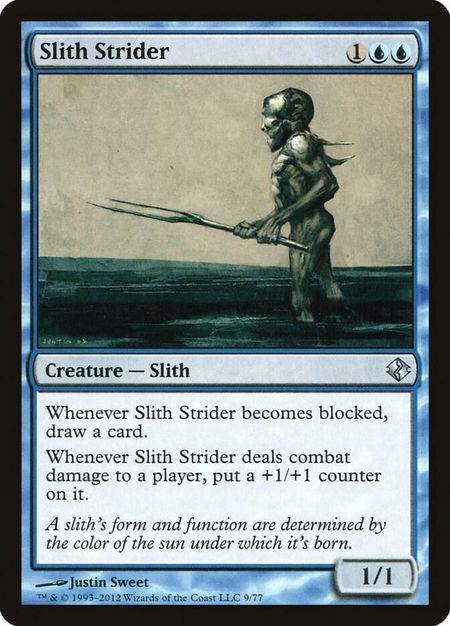 Slith Strider - Duel Decks: Venser vs. Koth Magic: The Gathering trading card