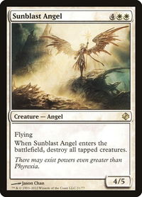 Sunblast Angel - Duel Decks: Venser vs. Koth (DDI) #21 - Rare Magic: The Gathering Trading Card