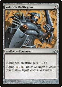 Vulshok Battlegear - Duel Decks: Venser vs. Koth (DDI) #68 - Uncommon Magic: The Gathering Trading Card