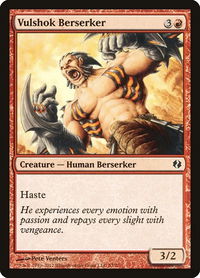 Vulshok Berserker - Duel Decks: Venser vs. Koth (DDI) #53 - Common Magic: The Gathering Trading Card