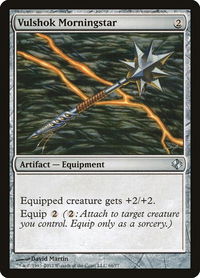 Vulshok Morningstar - Duel Decks: Venser vs. Koth (DDI) #66 - Uncommon Magic: The Gathering Trading Card