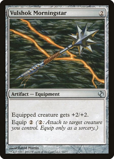Vulshok Morningstar - Duel Decks: Venser vs. Koth Magic: The Gathering trading card