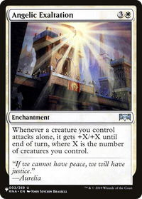 Angelic Exaltation - The List Reprints (LIST) #002/259 - Uncommon Magic: The Gathering Trading Card