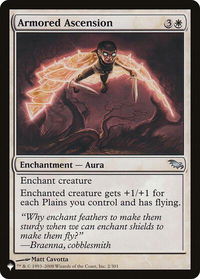 Armored Ascension - The List Reprints (LIST) #2/301 - Uncommon Magic: The Gathering Trading Card