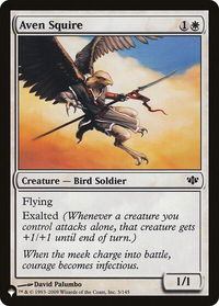 Aven Squire - The List Reprints (LIST) #3/145 - Common Magic: The Gathering Trading Card