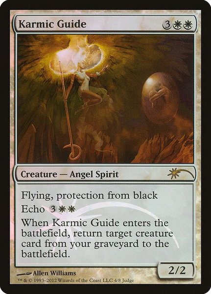 Karmic Guide - Judge Promos Magic: The Gathering trading card