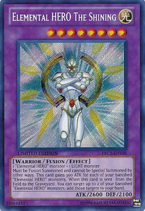 Elemental HERO The Shining - 2012 Premium Collection Tin (PRC1) #PRC1-ENV01 - Secret Rare YuGiOh Trading Card