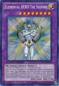 Elemental HERO The Shining - 2012 Premium Collection Tin (PRC1) #PRC1-ENV01 - Secret Rare YuGiOh Trading Card