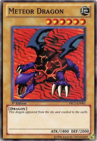 Meteor Dragon - 2012 Premium Collection Tin (PRC1) #PRC1-EN001 - Super Rare YuGiOh Trading Card