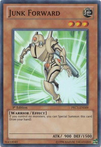 Junk Forward - 2012 Premium Collection Tin (PRC1) #PRC1-EN009 - Super Rare YuGiOh Trading Card