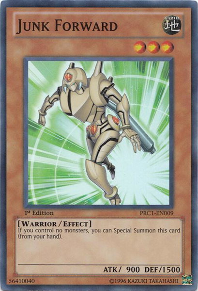 Junk Forward trading card from 2012 Premium Collection Tin Junk Forward - 2012 Premium Collection Tin YuGiOh trading card