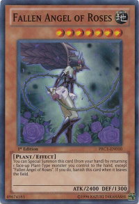 Fallen Angel of Roses - 2012 Premium Collection Tin (PRC1) #PRC1-EN010 - Super Rare YuGiOh Trading Card