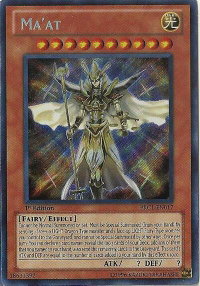 Ma'at - 2012 Premium Collection Tin (PRC1) #PRC1-EN017 - Secret Rare YuGiOh Trading Card