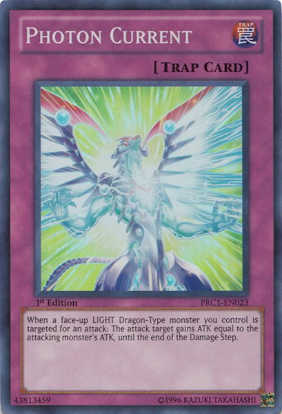 Photon Current trading card from 2012 Premium Collection Tin Photon Current - 2012 Premium Collection Tin YuGiOh trading card