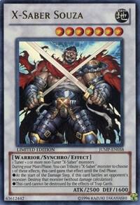 X-Saber Souza - Shonen Jump Magazine Promos YuGiOh trading card