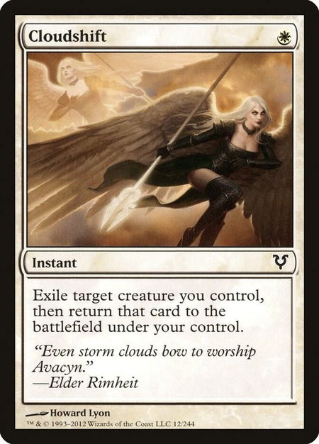 Cloudshift - Avacyn Restored Magic: The Gathering trading card