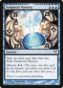 Temporal Mastery - Avacyn Restored (AVR) #81 - Mythic Rare Magic: The Gathering Trading Card