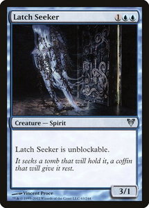 Latch Seeker - Avacyn Restored (AVR) #63 - Uncommon Magic: The Gathering Trading Card