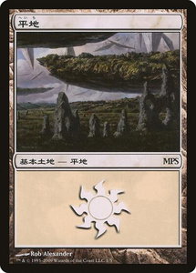 Plains (2009) - Magic Premiere Shop (PREM) #1 - Promo Magic: The Gathering Trading Card