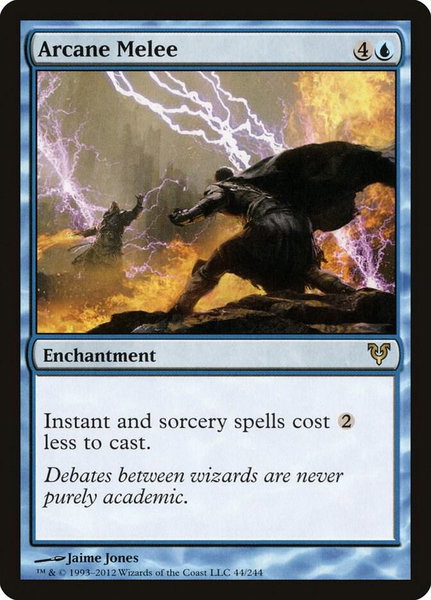 Arcane Melee - Avacyn Restored Magic: The Gathering trading card