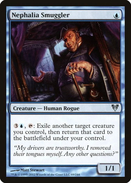 Nephalia Smuggler - Avacyn Restored Magic: The Gathering trading card